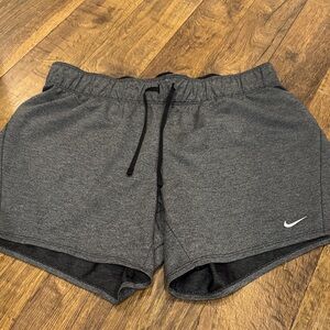 Nike Charcoal Gray Training Shorts